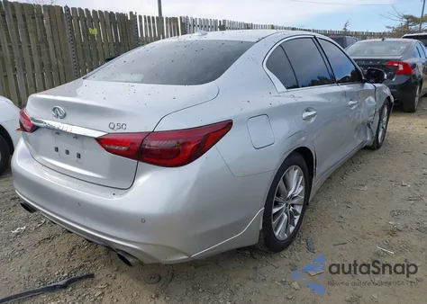 2018 Infiniti Q50 3.0T Luxe z USA, uszkodzony, nr VIN JN1EV7AP0JM352651
